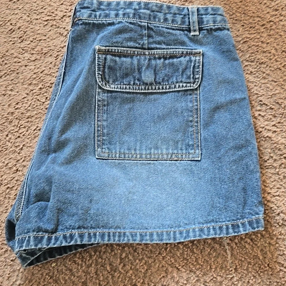 Route 66 y2k vintage denim shorts plus - Picture 2 of 3